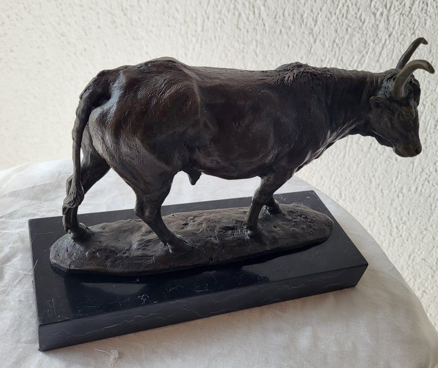 Sculture & Statue: Bronce / Bronze kräftiger Langhorn Stier – Usato da Stüsslingen venduto da pati-king 5