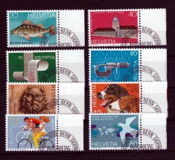 Tutti i francobolli: 1983 W.Marken Ersttagstempel Randtabs – Nuovo (secondo la descrizione) da Bützberg venduto da Die.6.a 1