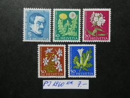 Pro Juventute 1960 postfrisch