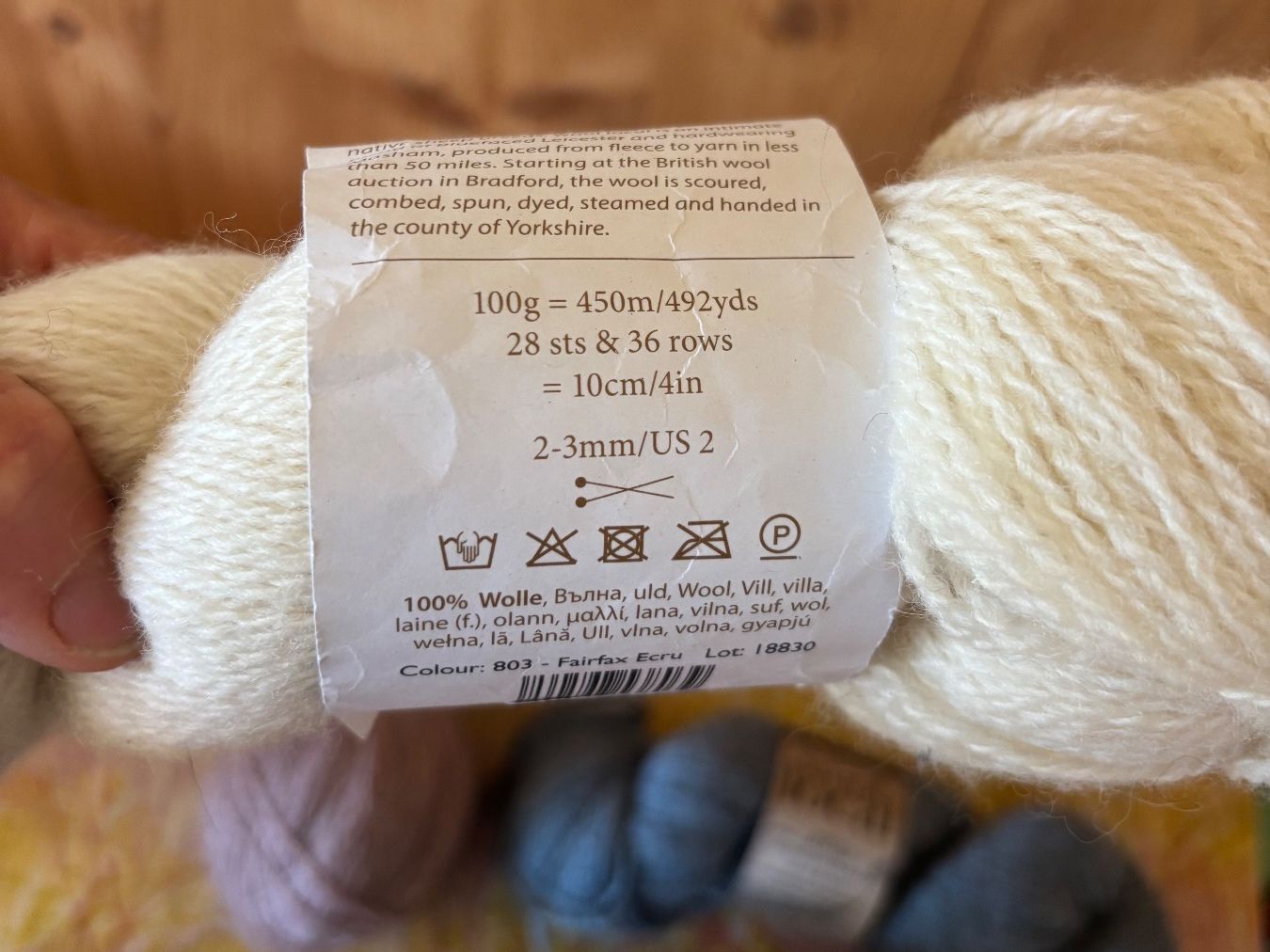 Lana: Wolle Erika Knight Local Wool – Nuovo (secondo la descrizione) da Kaufdorf venduto da nurmir2012 1