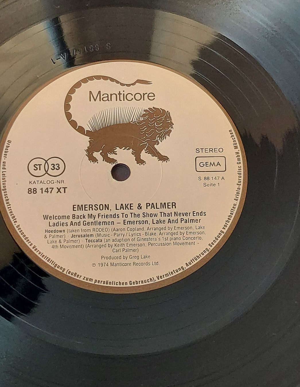 Vinyles: TRIPLE LP - EMERSON, LIKE & PALMER – D'occasion à Steckborn par Quo7 2