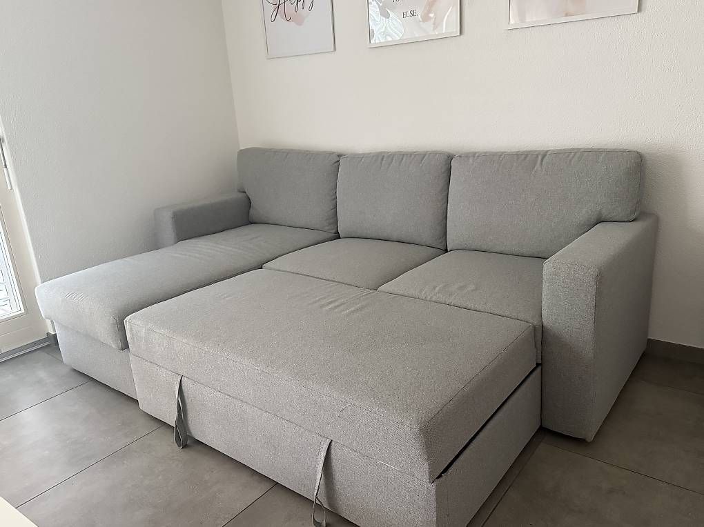 Sofas: 3-Sitzer Bettsofa mit Ottomane – Gebraucht aus Signau von jut_8p7r 1