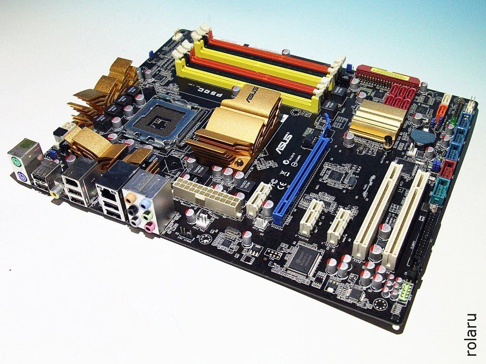 Asus Schede madri: ASUS P5QC - LGA 775 – Usato da Baden venduto da Rolaru 1