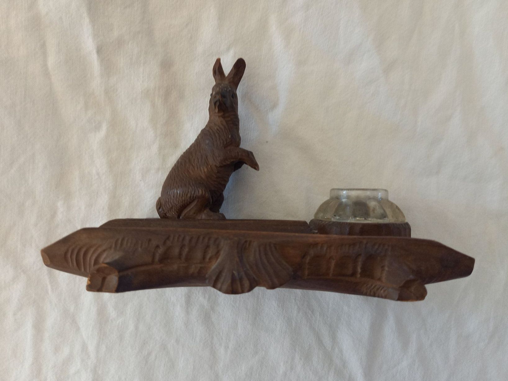 Altro in Antiquarato & Arte: Encrier ancien en bois avec décor lapin – Usato da Rossens FR venduto da Souris1 7
