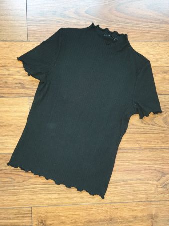 Shirt - cool zu Hight Waist Jeans Gr. XS (152/158)
