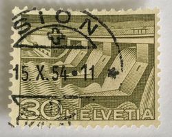 Nr. 303 mit VollStempel    