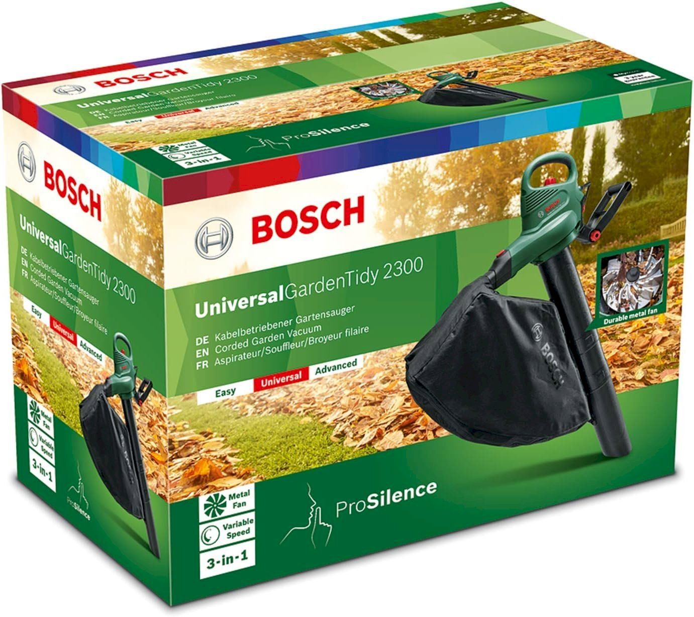 Bosch Laubbläser & Laubsauger: Bosch UniversalGardenTidy 2300 – Neu und originalverpackt aus Bottighofen von zaap 6