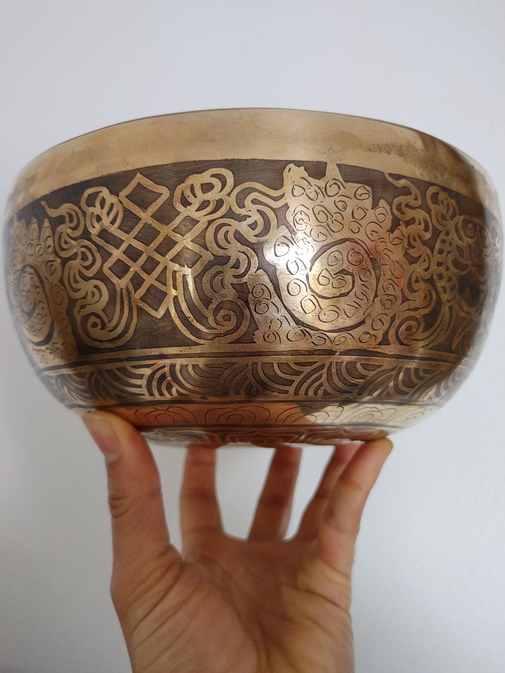 Campanacci mucche: Tibetische Klangschale – Usato da Chiasso venduto da Orientart 1