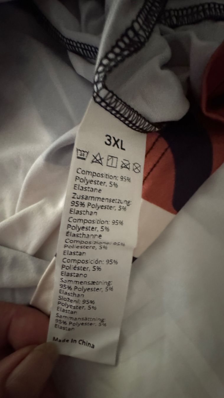 Kleider: Kleid gemustert kurzarm Grösse L neuwertig – Gebraucht aus Zürich von Belisimo 2