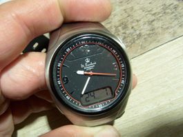 Funk gesteuerte Armbanduhr St.Leonhard Dual Timing, TOP