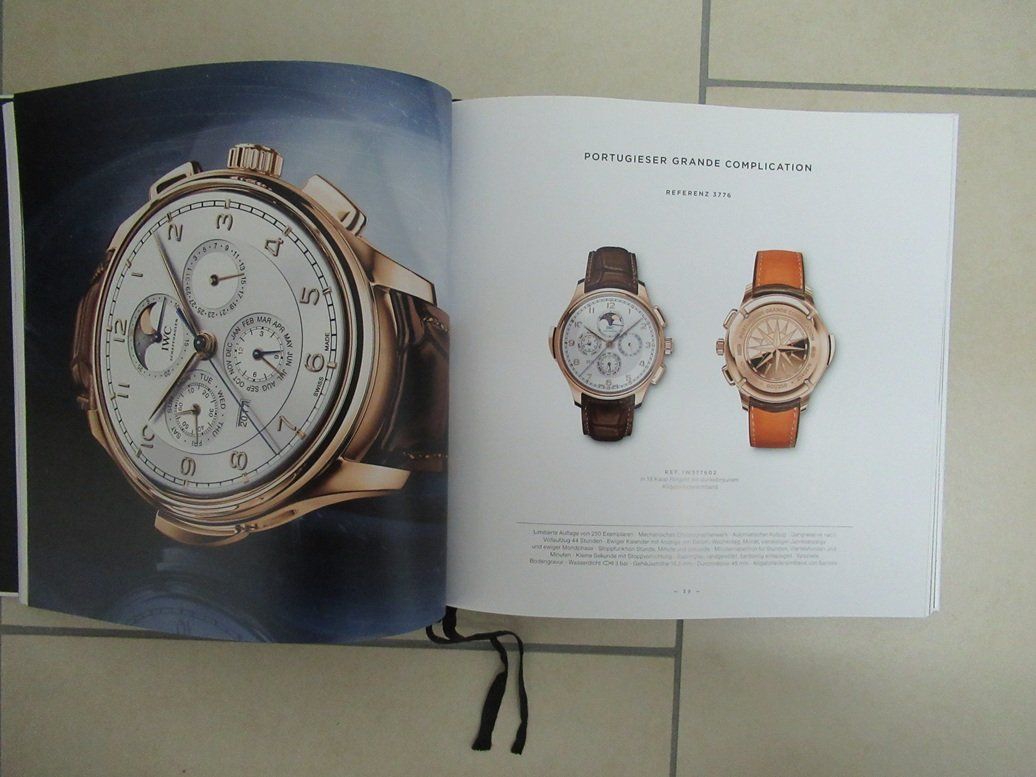 Documenti: IWC Uhren Katalog Prospekt 2017 / 2018 – Usato da Landquart venduto da Jing 5