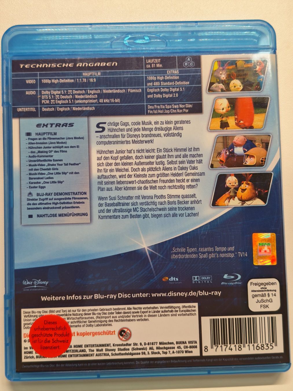 Tutti i DVDs: Himmel und Huhn – Usato da Liestal venduto da Kratzilla 2