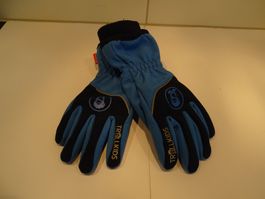Trollkids Winterhandschuhe Gr. 4 , neuwertig, blau/schwarz