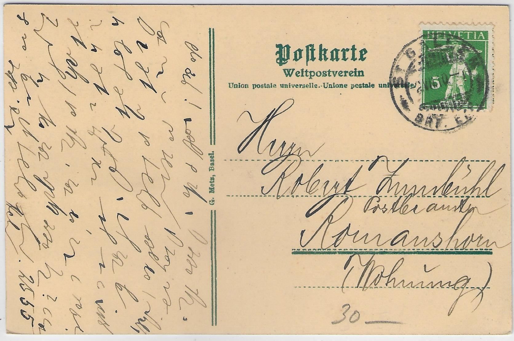 Cartoline postali: St. Gallen - Tonhalle – Antico da Ettingen venduto da Kartenplanet 1
