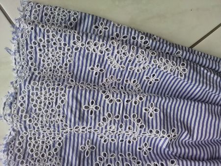 Guess Rock Sommerrock blau/weiss Gr.S Top Zustand!