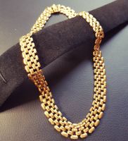 Collier vergoldet