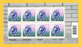2020, 1787, Sonderbogen Street-Art Schmetterling,Postfrish**