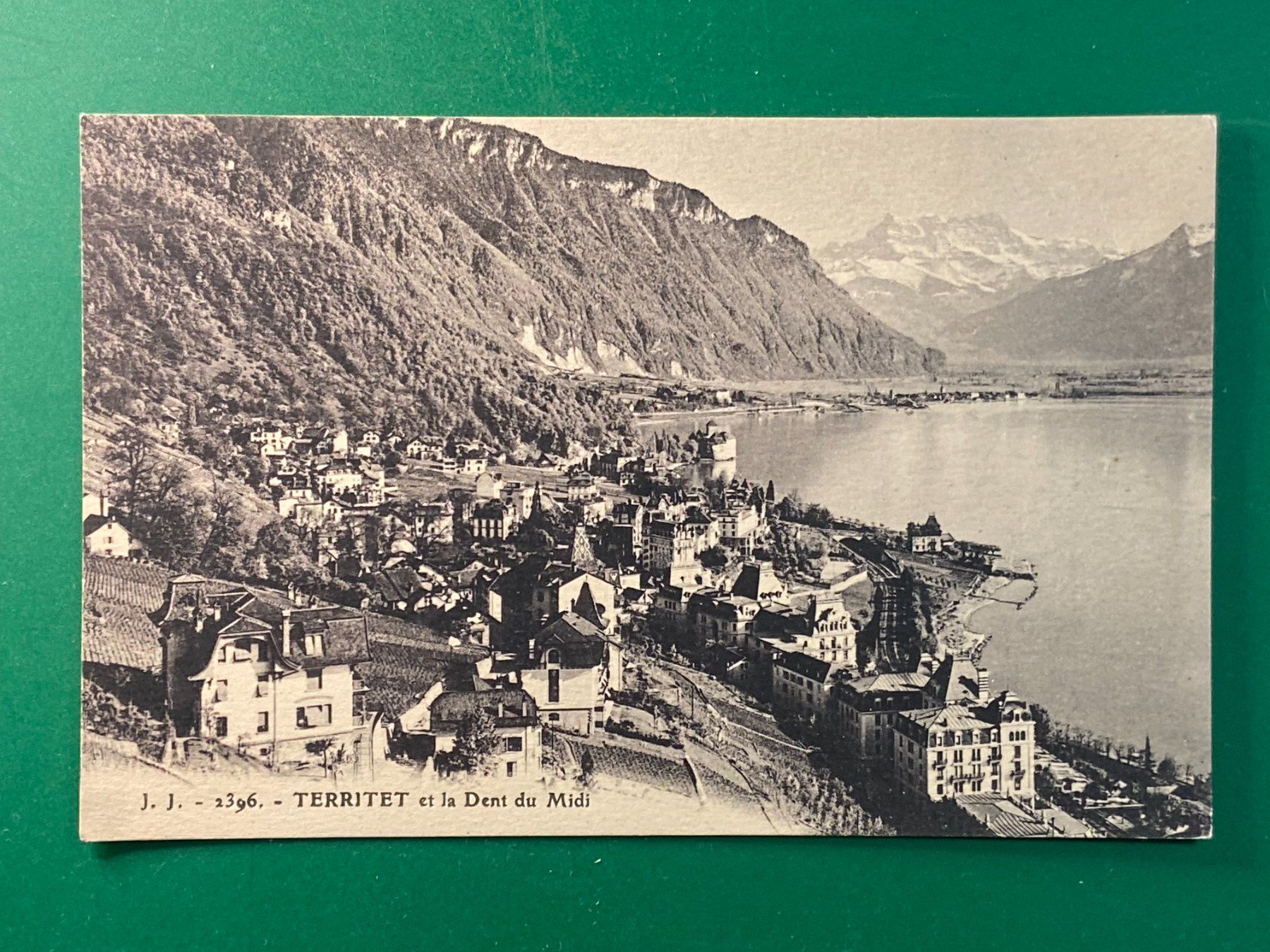 Ansichtskarten: Territet et la Dent du Midi – Gebraucht aus Steg VS von danwer74