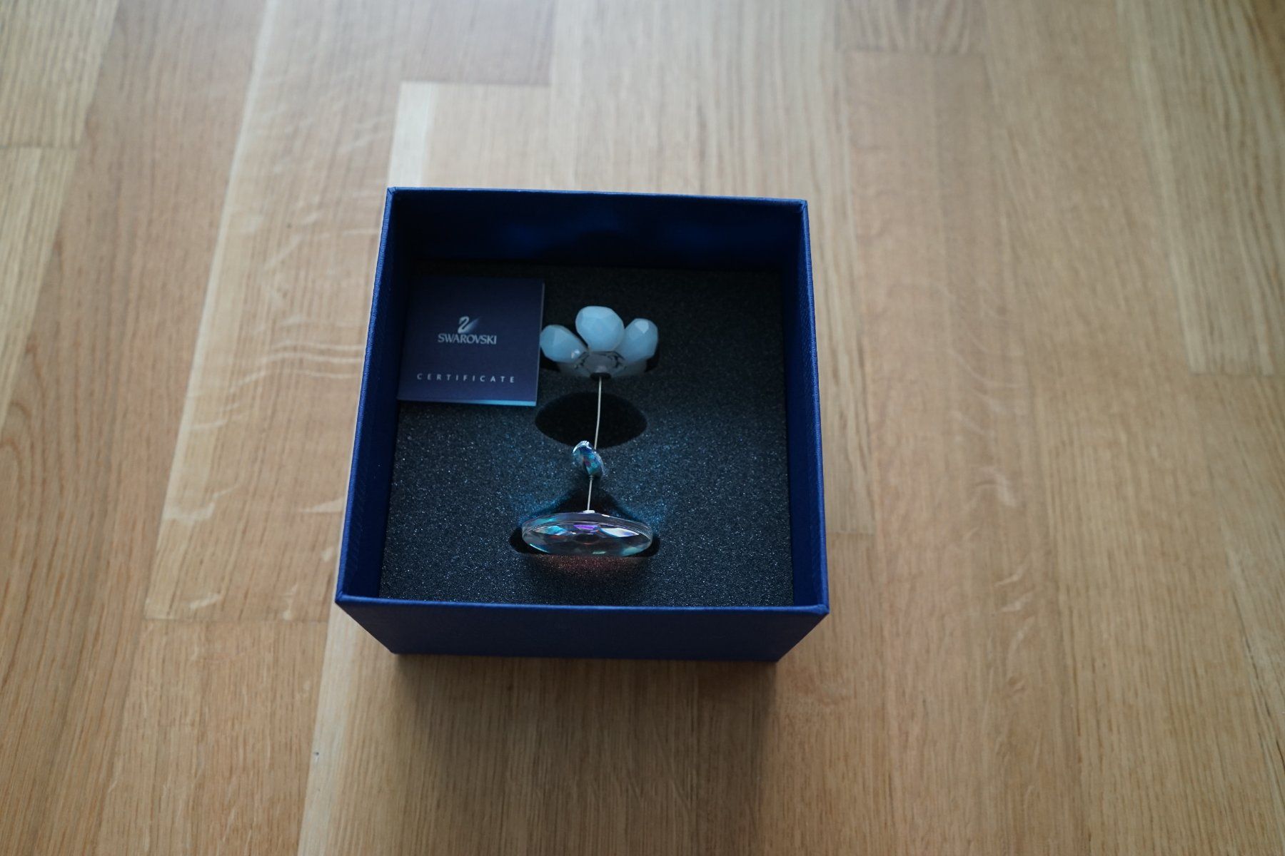 Swarovski Statuette: NEU - Swarovski Blumen-Kristall Deko mit Box – Nuovo e nell'imballaggio originale da Baar venduto da snollub 2