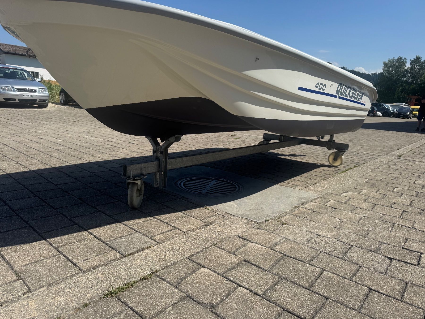 Quicksilver Barche: Quicksilver 400 Freizeitboot mit MFK, 8 PS mit Anlasser! – Usato da Madiswil venduto da JKBooteGmbH 8