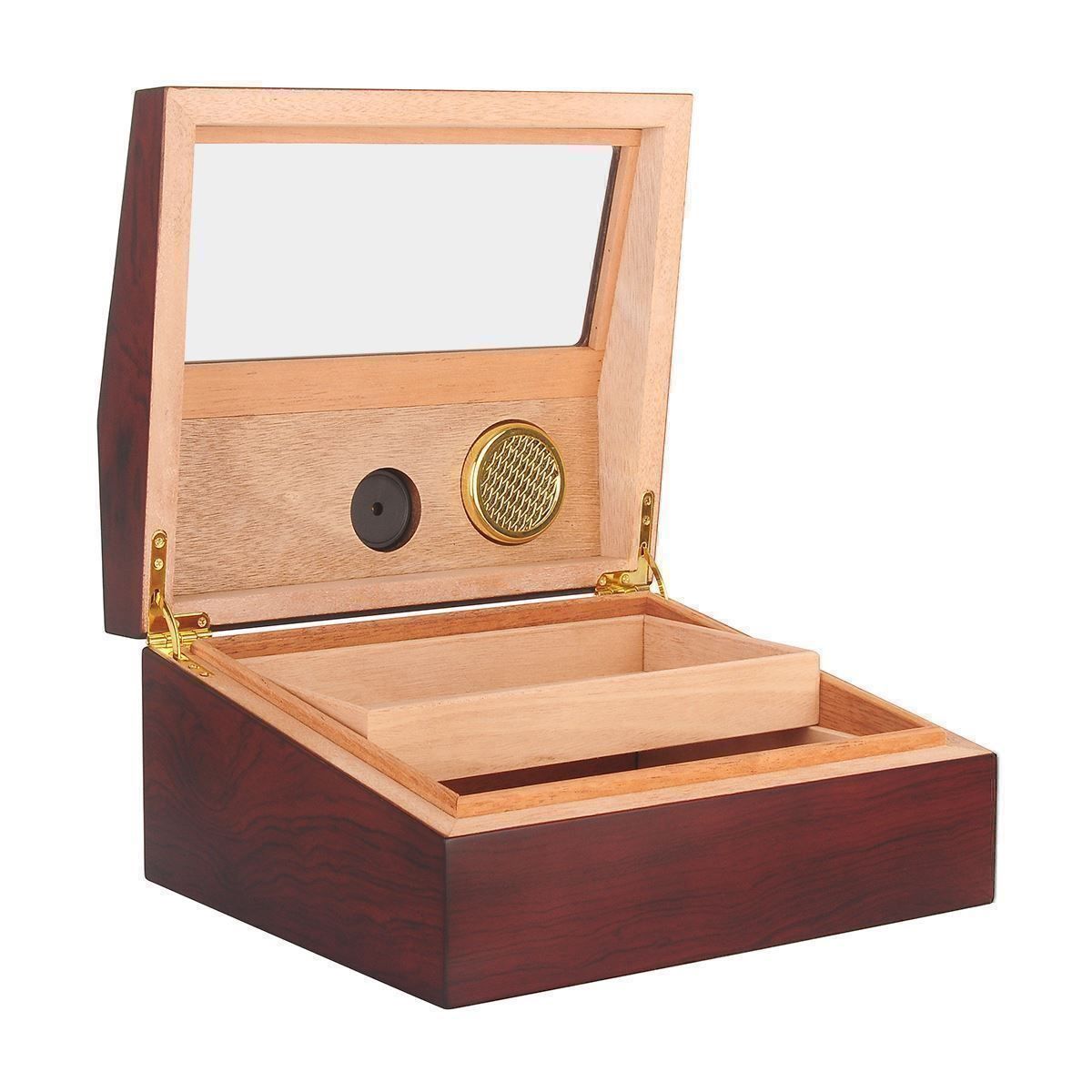 Humidor per sigari: Aufbewahrungsbox Humidor Hygrometer – Nuovo (secondo la descrizione) da Thun venduto da nuonuoshop 3