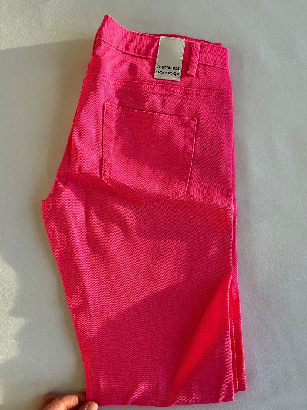 Jeans: CRIMINAL DAMAGE 32 Damen Jeans Pink – Nuovo (secondo la descrizione) da Zug venduto da Nickwalks999