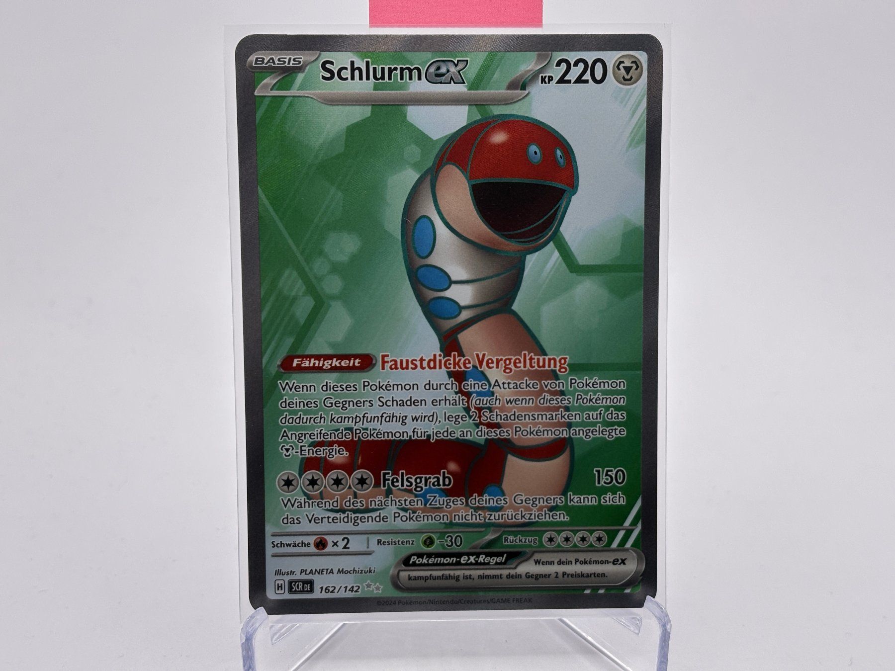 Pokémon Carte collezionabili: Stellarkrone - Schlurm ex  (SCR 162) - DE – Nuovo (secondo la descrizione) da Allschwil venduto da Bullach