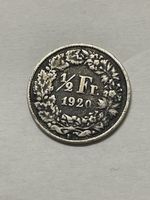 1/2 Fr. 1920 argent
