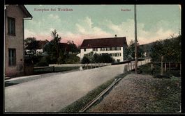 AK Kempten bei Wetzikon, Straße am Institut