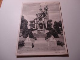 Karte Zürich, Kirche Enge, 1932, gelaufen
