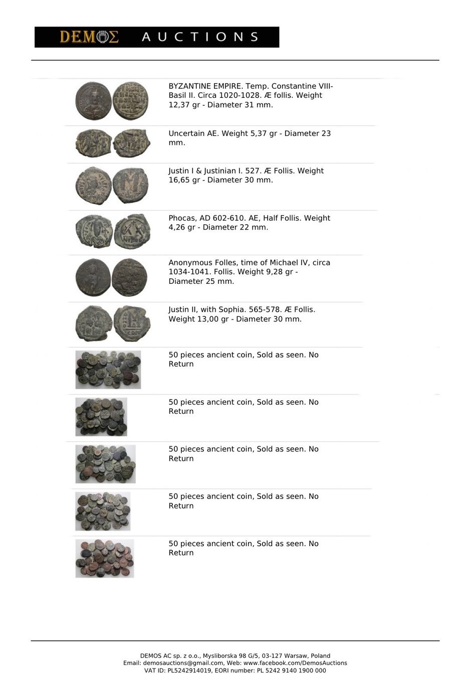 Tutti le monete: Römische Münze - Constans – Usato da Alchenflüh venduto da Dino_Z 2