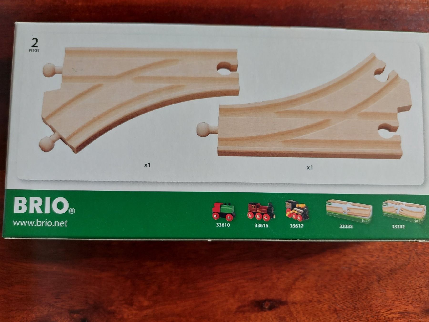 Brio Spielzeuge: Brio World 33346 Bogenweichen 2er-Set – Neu und originalverpackt aus Beckenried von Havacola 3