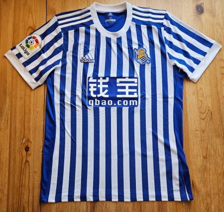 Real Sociedad San Sebastián Trikot adidas NEU Gr. M Spanien