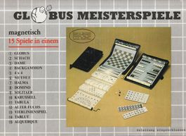 Spielmagazin, Brettspiel, 15 Spiele, magnetisch