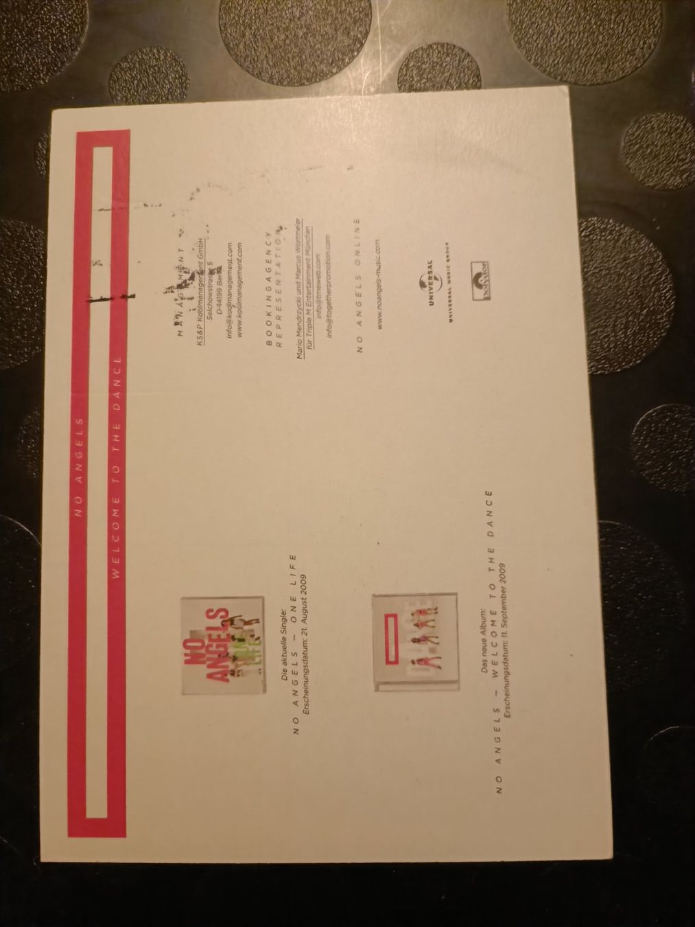 Autografi: No Angels - handsigniert – Usato da Menziken venduto da Artographs 1