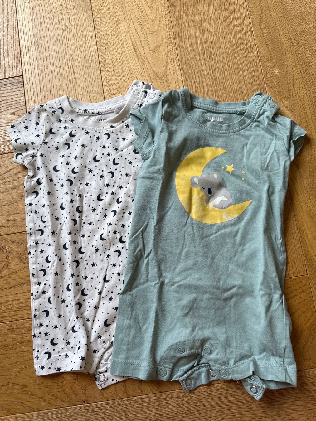 Lupilu Pyjamas & Ähnliches: Strampler 2er Set Lupilu Grösse 62/68 Mond Koala – Gebraucht aus Affoltern am Albis von manurun