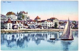 NYON - Generalansicht (im Sommer) ca. 1915 (VD)