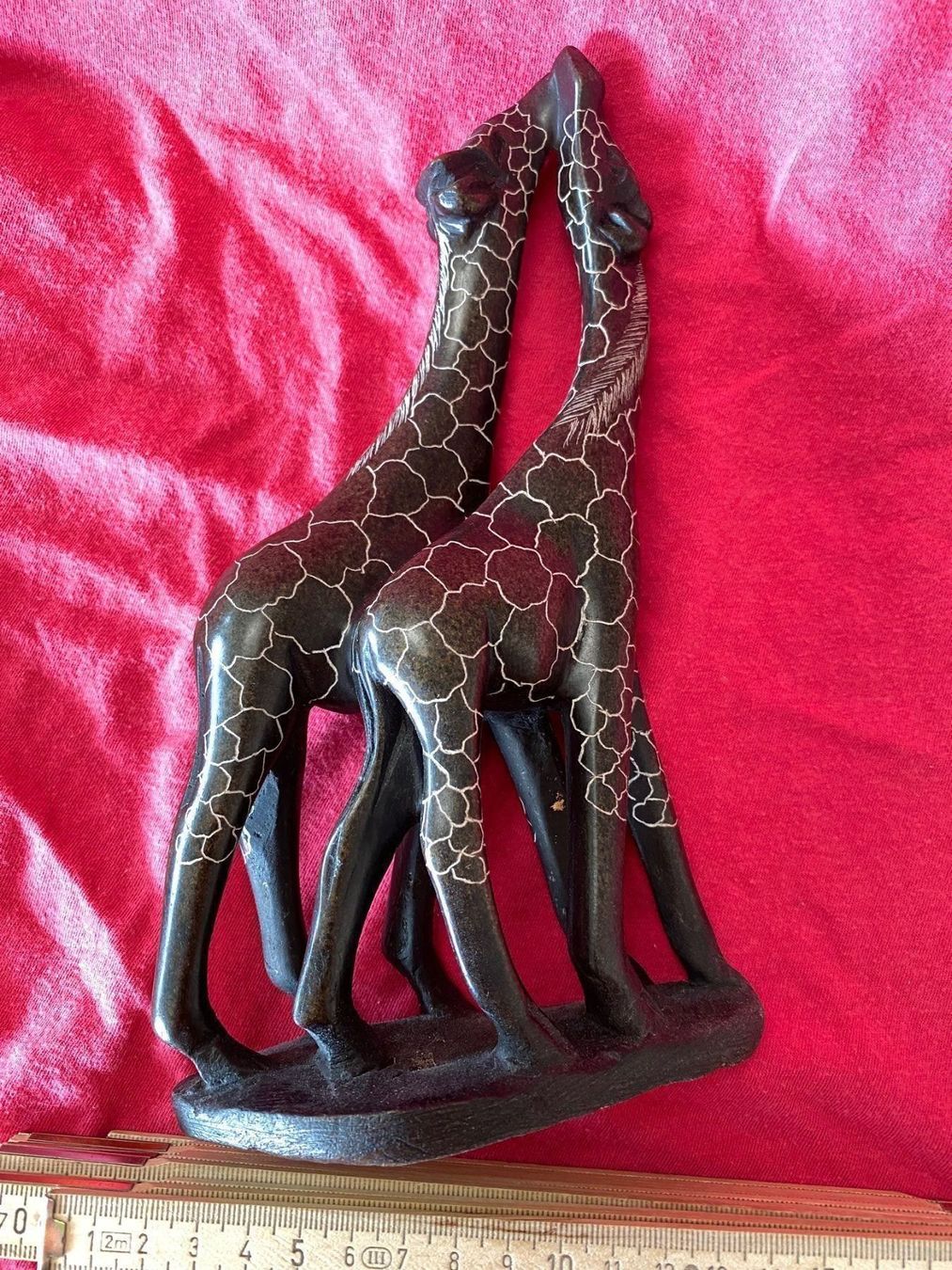 Sculture & Statue: Steinfigur 2 Giraffen Handarbeit – Usato da Affoltern am Albis venduto da Birdy8910 3