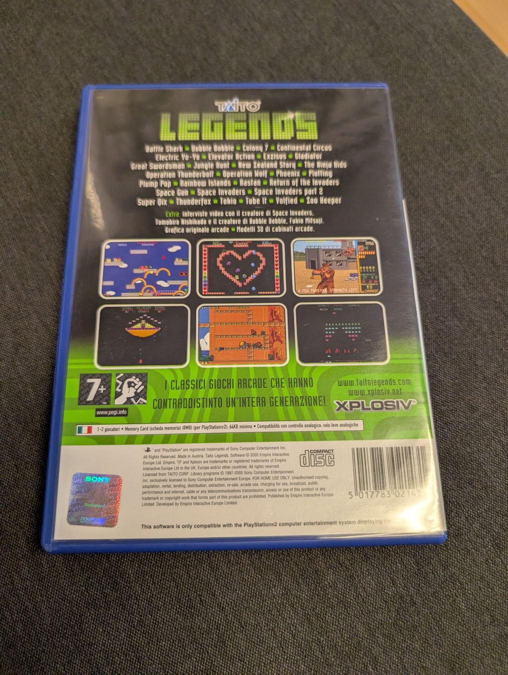 Spiele: Taito legends Sony playstation 2 – Gebraucht aus Giubiasco von Ticinerd 1