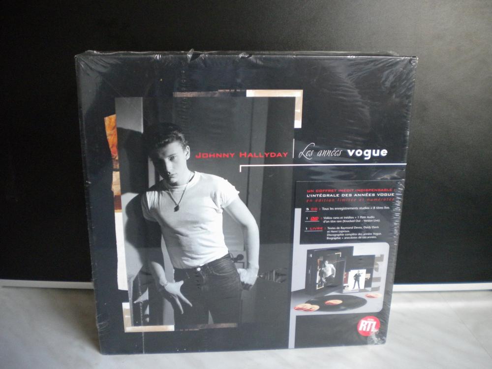 Coffret 5 CD Johnny Hallyday ''Best Of Années 60'': Johnny