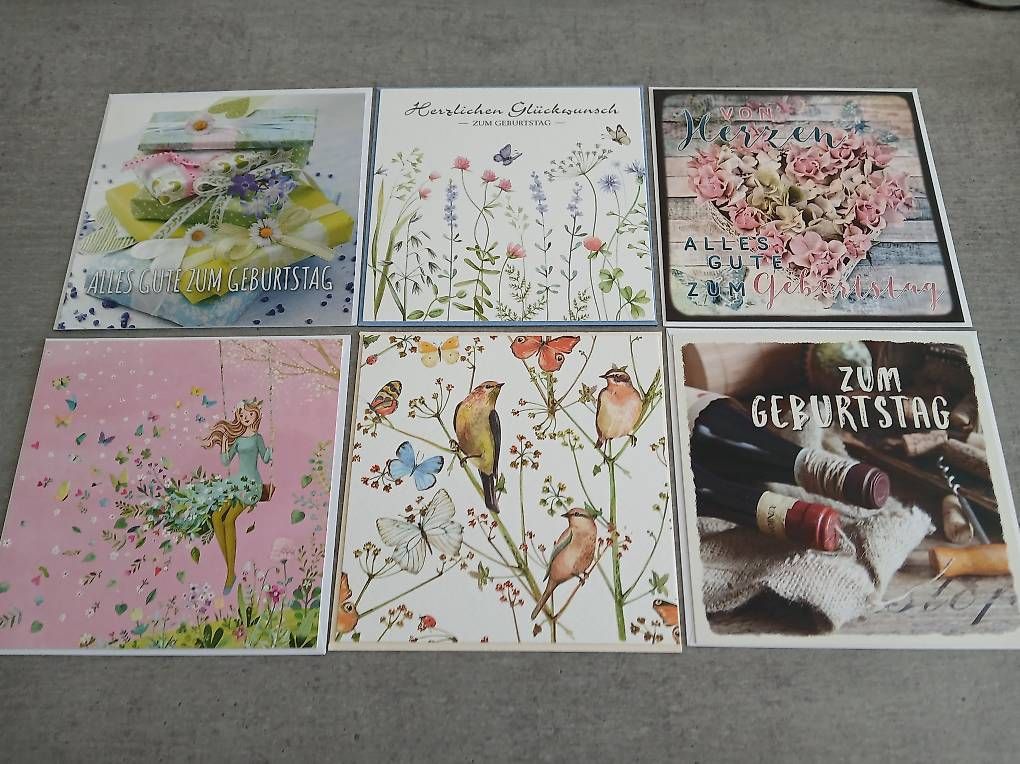 Cartoline: 6 Postkarten mit Couverts – Usato da Flawil venduto da August023 1