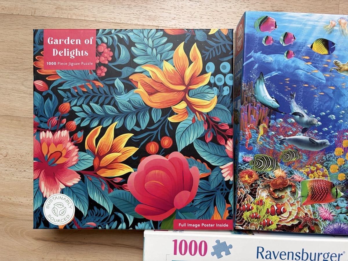 Ravensburger Puzzles: 3 puzzles 1000 pièces complets  – Gebraucht aus Crissier von Nouchki76 1