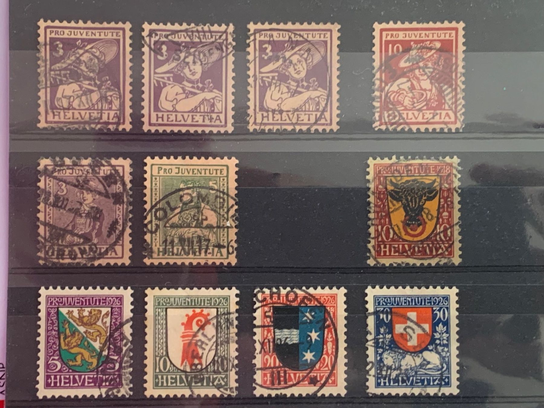 Tutti i francobolli: Lot Pro Juventute – Usato da Wangen b. Olten venduto da 66ard