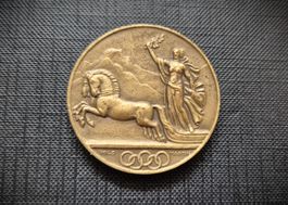 II JEUX OLYMPIQUES D'HIVIER ST.MORITZ 1928 (Teilnehmermed.)