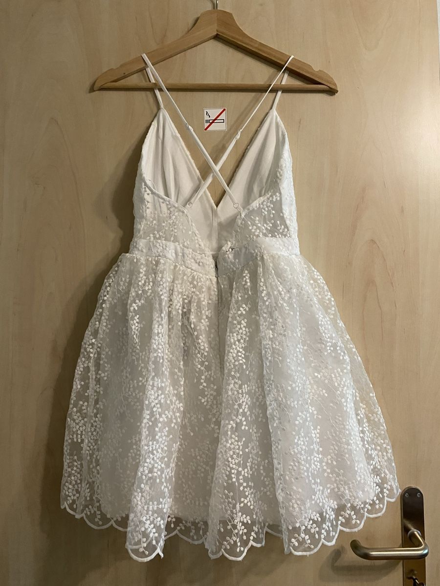 Vestiti: Weisses Kleid – Nuovo e nell'imballaggio originale da Obfelden venduto da Radiesli 1