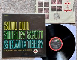 Shirley Scott & Clark Terry – Soul Duo LP GEWASCHEN TOP