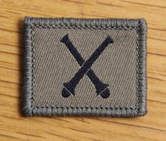 Minenwerferkanonier Funktionsabzeichen Klett Armee XXI
