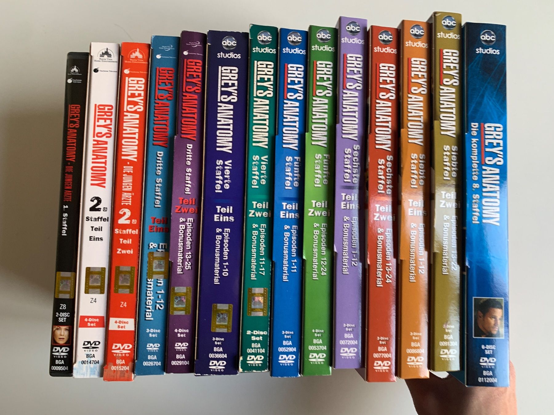 Grey’s Anatomy Staffel 1 bis 8, DVDs (Gebraucht) in Bern für CHF 46 ...