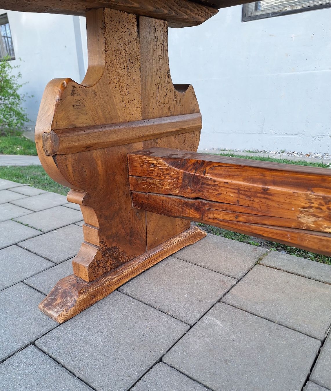 Eichholtz Tavoli: Antik Klostertish/Essentisch/ Schreibtisch /Eicheholz 19Jh – Usato da Fahrweid venduto da SMILE.5 5