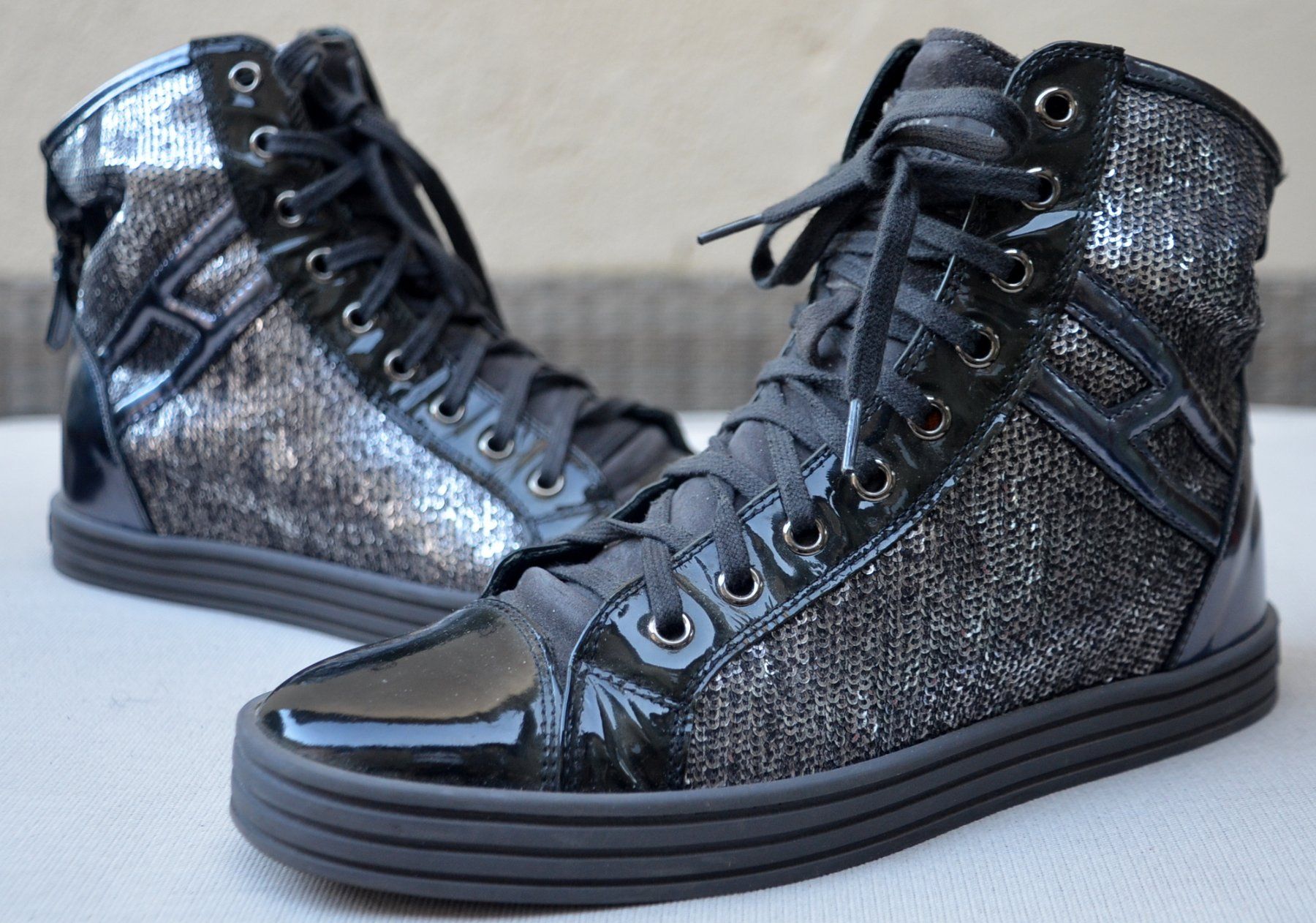 Hogan Damenschuhe: Hogan High-Top  Sneakers .38 – Gebraucht aus Collonges von Allegree 2